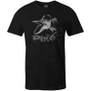 Fladen Angry Pike Svart T-shirt
