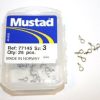 Mustad Krok Snap Storlek #3 25stl