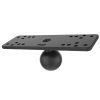 RAM® Mounts Track Ball Marine Electronic Mount - C Storlek - 1,5 tum.