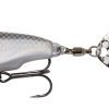 Savage Gear Fat Tail Spin 8cm 24G White Silver